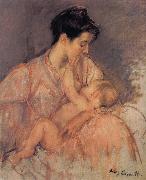 Mary Cassatt Study of Zeny and her child oil painting